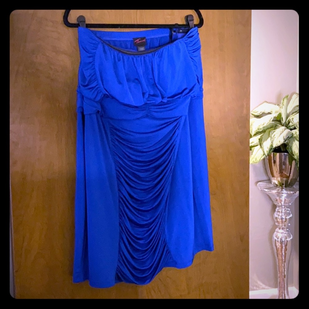 Cobalt Blue mini dress
